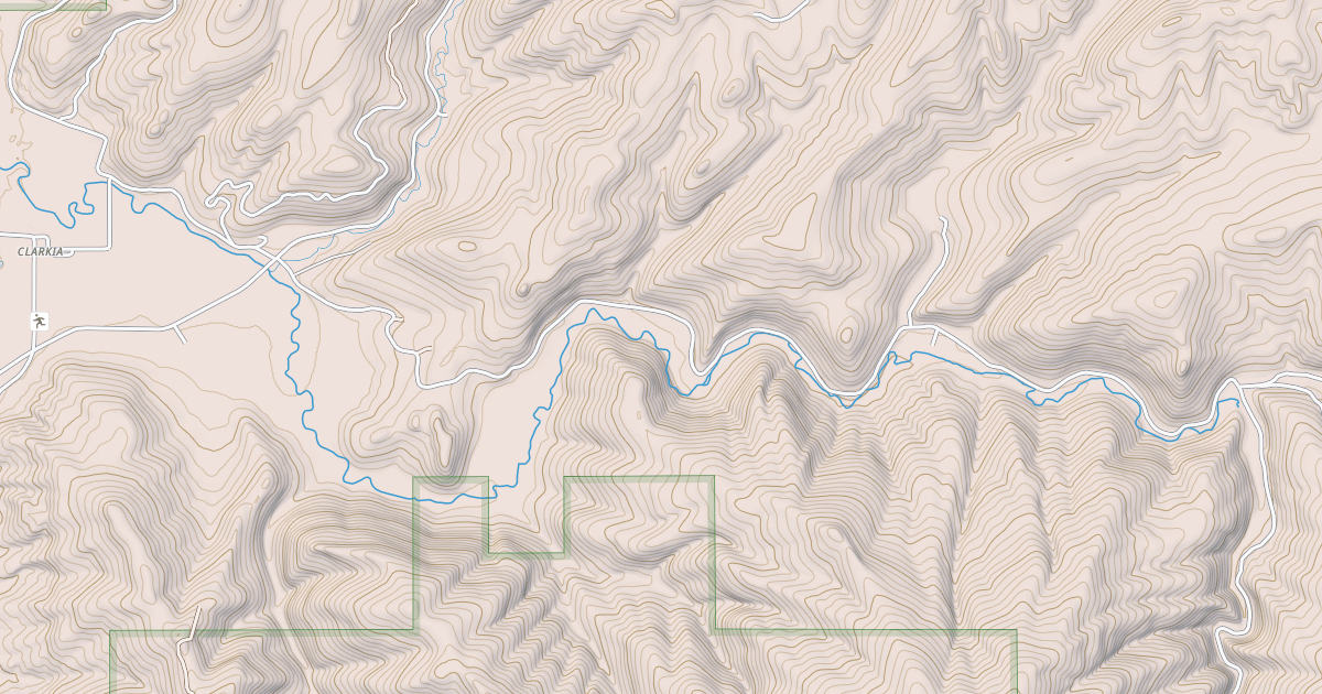 Map preview of FISHHOOK-GOLD CENTER
