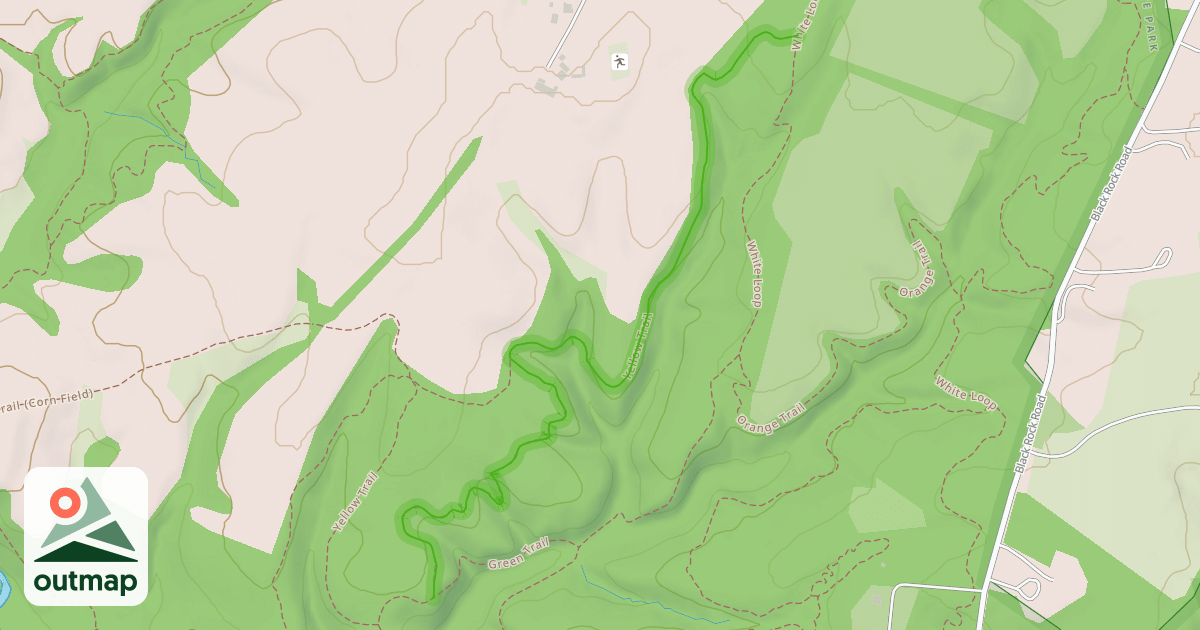 Map of Yellow Trail