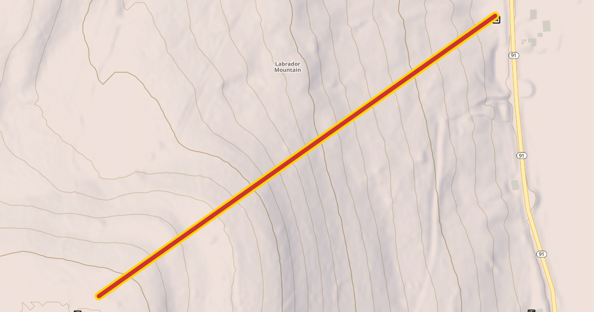 Map preview of T-Bar