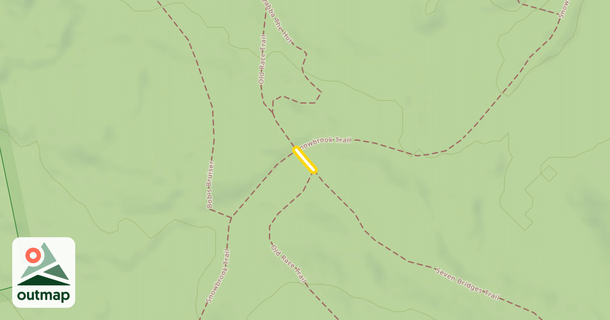 Map of Old Race Trail