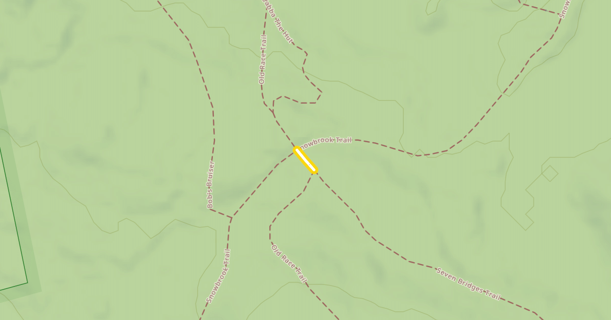 Map preview of Old Race Trail