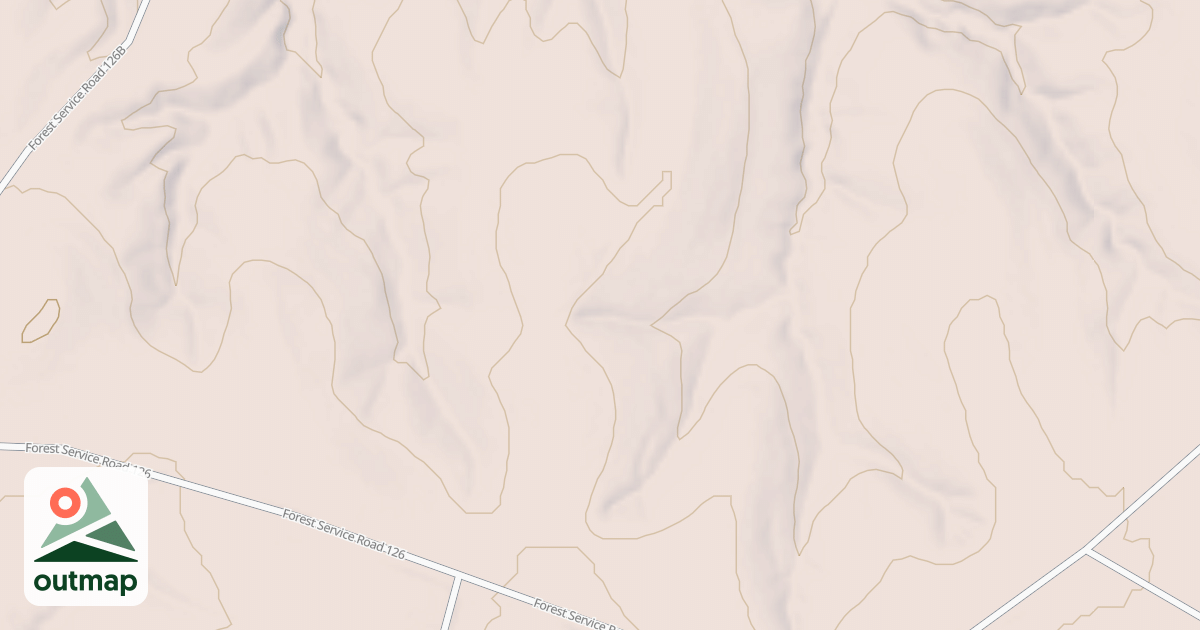 Map of USFS Motor Vehicle Use Map Roads {C20150A4-1BFC-43FC-BF46-060D01168A14}