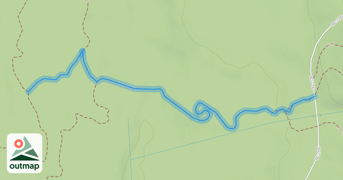 Map of Lone Wolf