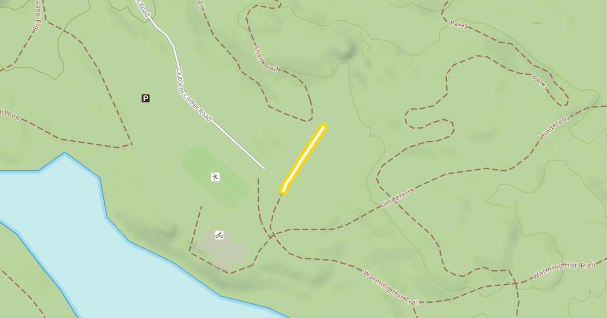 Map preview of Race Trail