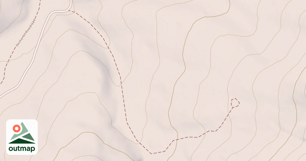 Map of MILL HOLLOW ASPEN