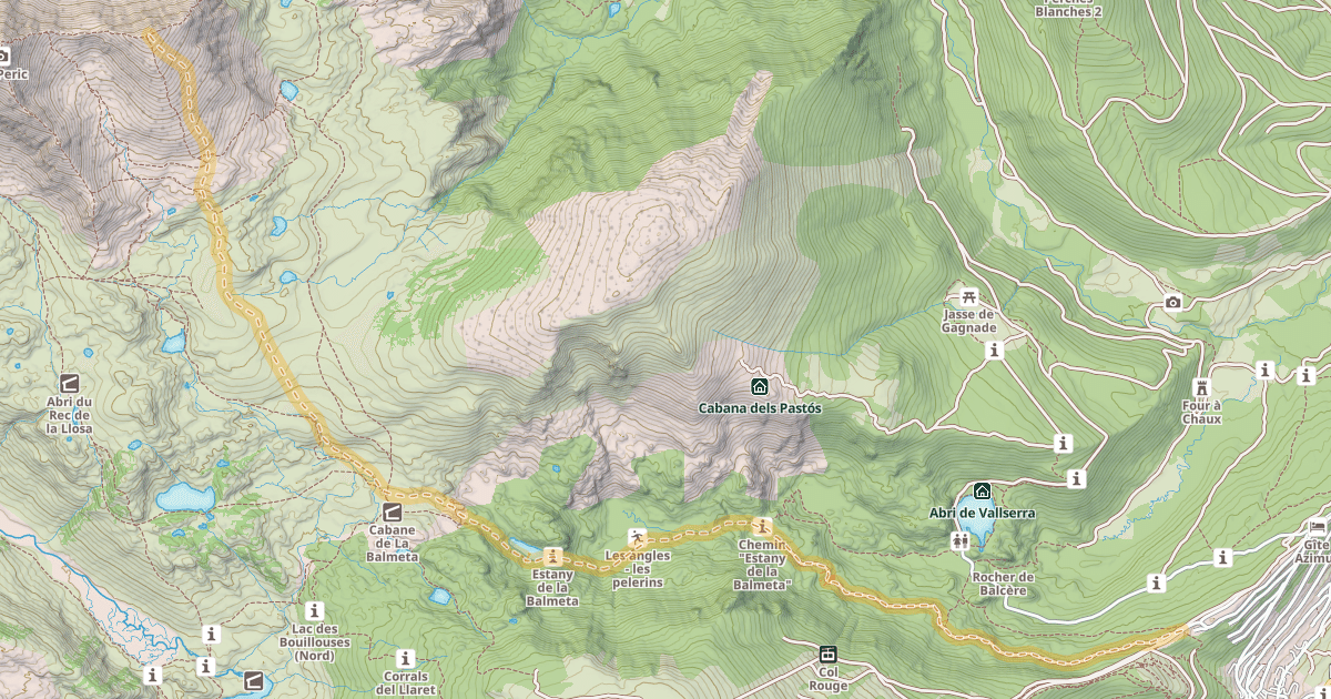 Map preview of Le Petit Peric — Les Angles