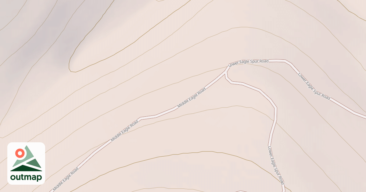 Map of MIDDLE EAGLE