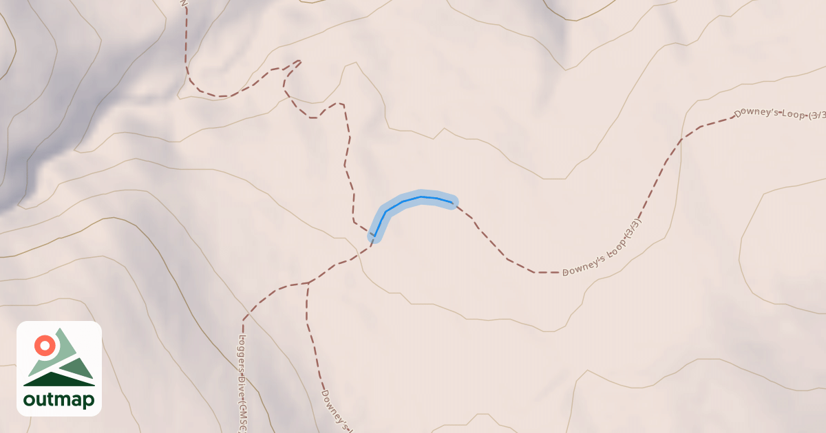 Map of Downey’s Loop (3/3)