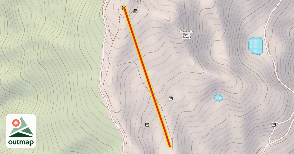 Map of McDougall's Chondola