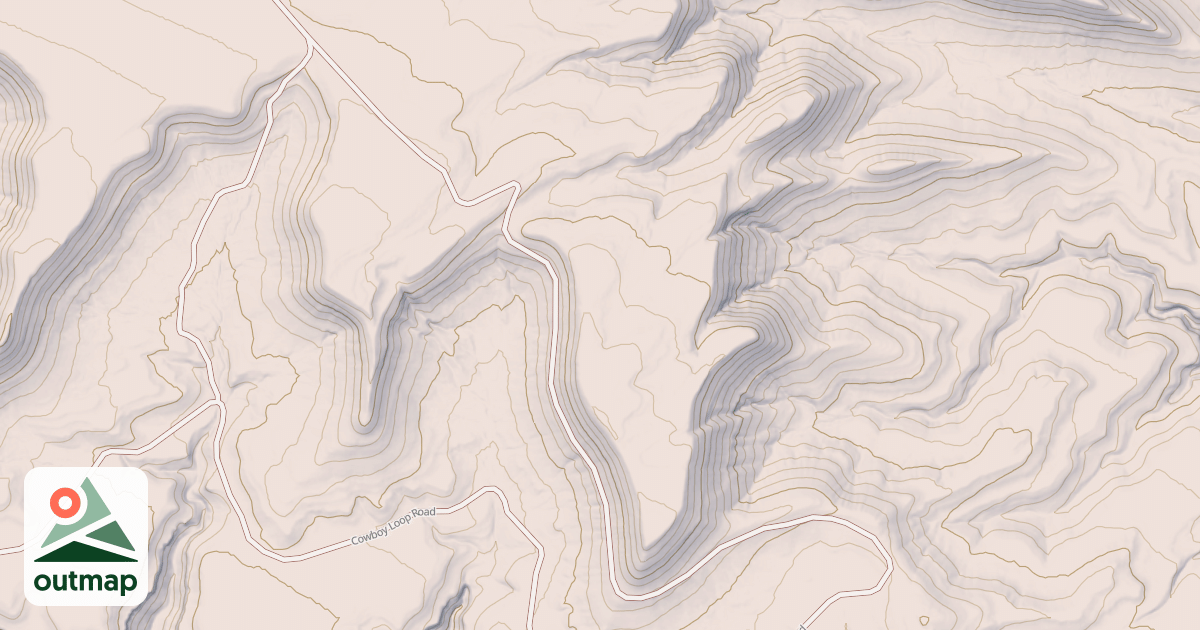 Map of BLM National GTLF Public Motorized Roads 414b34a2-053d-481f-87fd-e7d90674b11d