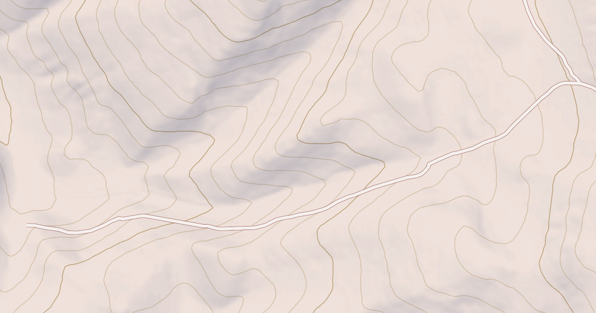 Map preview of Upper Burnett Canyon