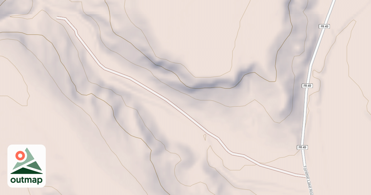 Map of 4033 J