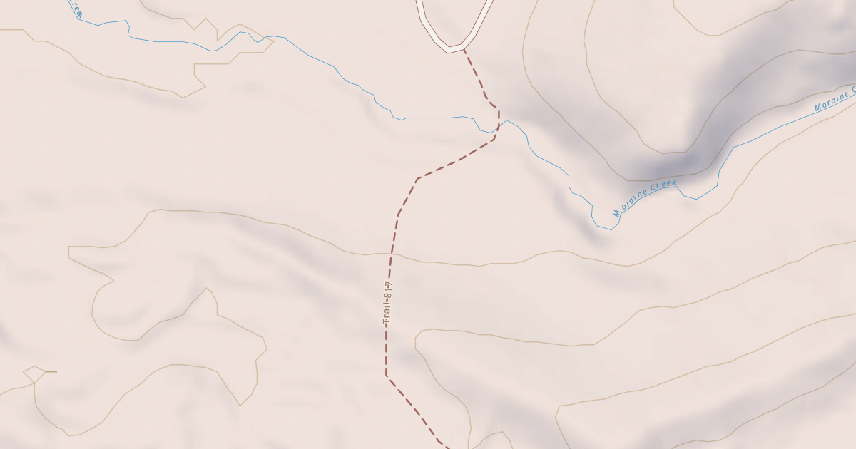 Map preview of Mail Creek