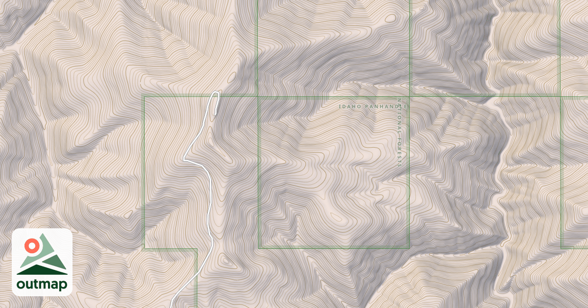 Map of Bootleg Ohv
