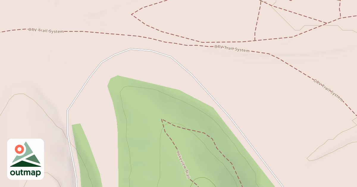 Map of Enduro Race Trail