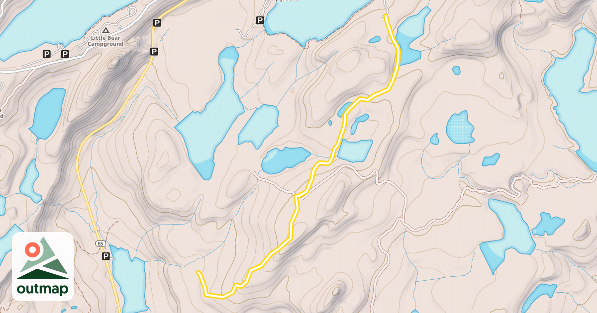 Map of Skinned Horse