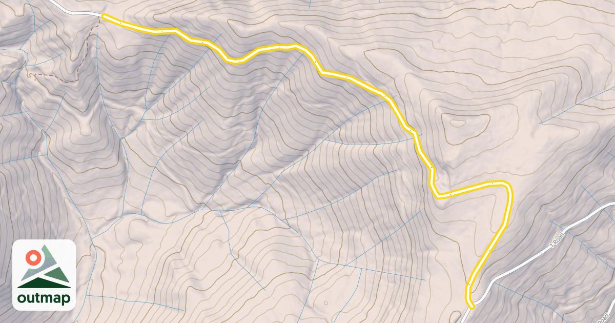 Map of 1 Road