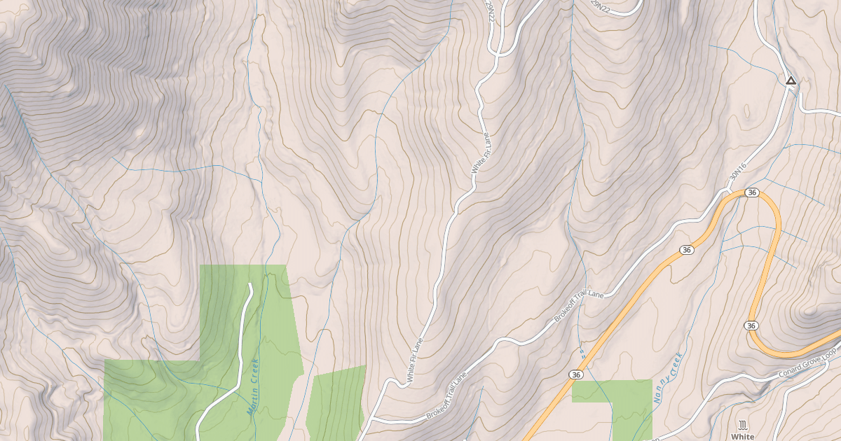 Map preview of PLANTATION GULCH