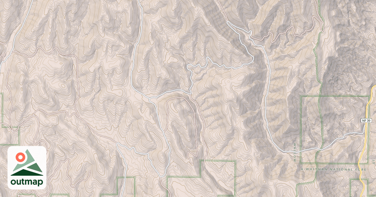 Map of Little Elk Snowmobile