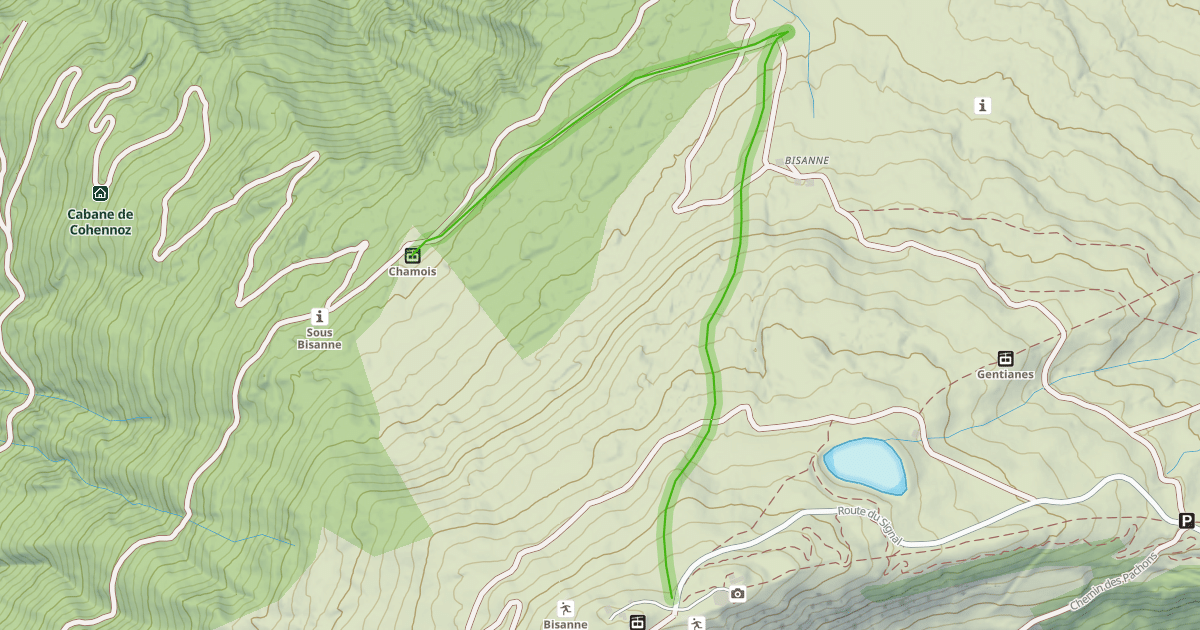 Map preview of Chevreuils