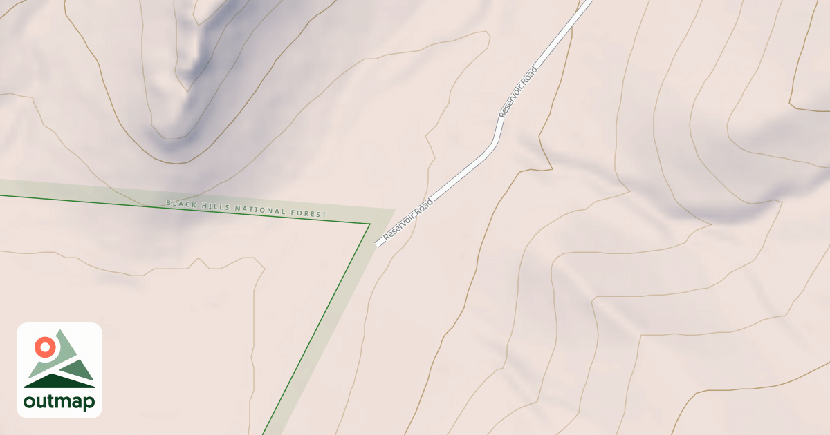 Map of HAY CREEK BR 1D