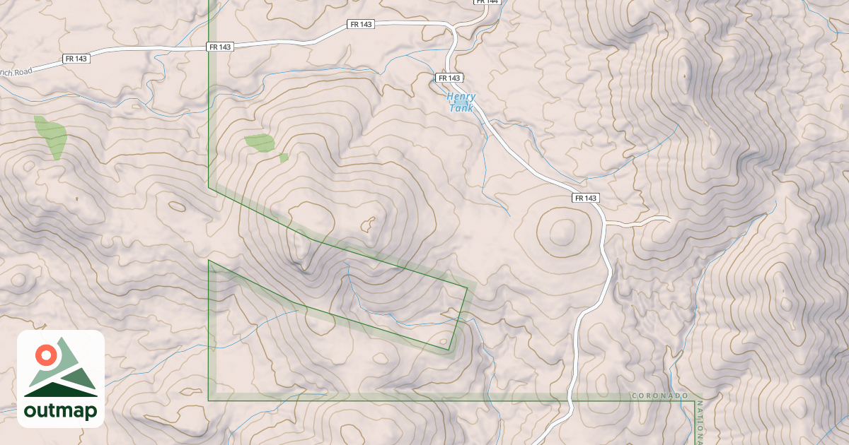 Map of ALTO SITE