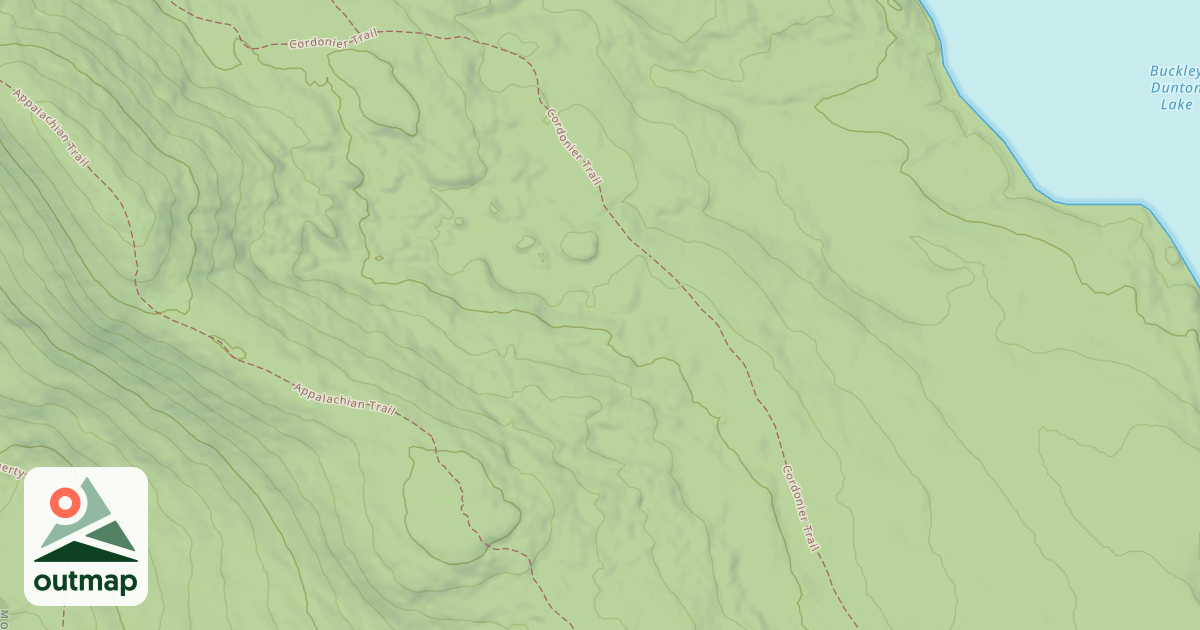 Map of Cordonier Trail