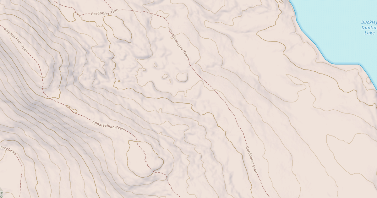 Map preview of Cordonier Trail