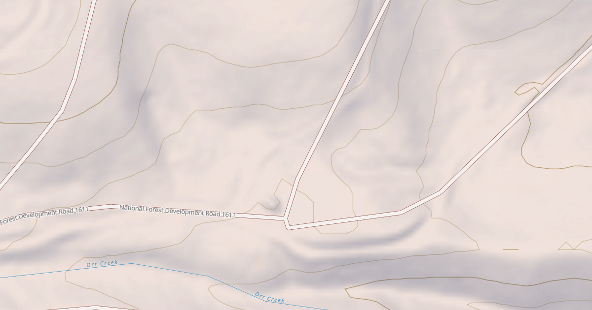 Map preview of ORR RIDGE