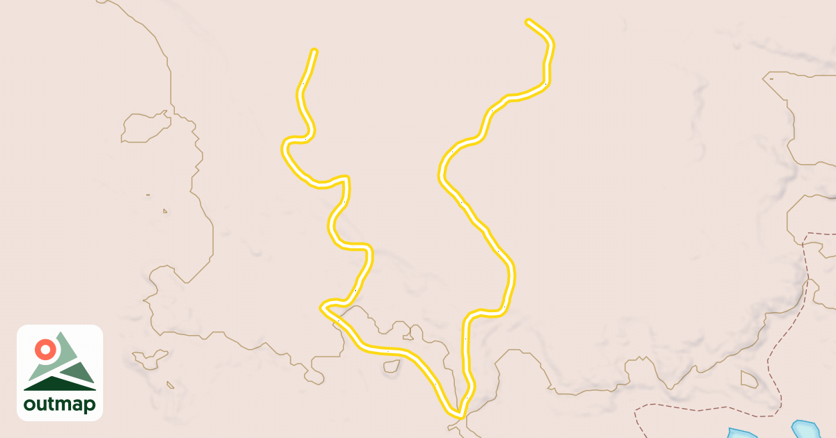 Map of Yellow Trail