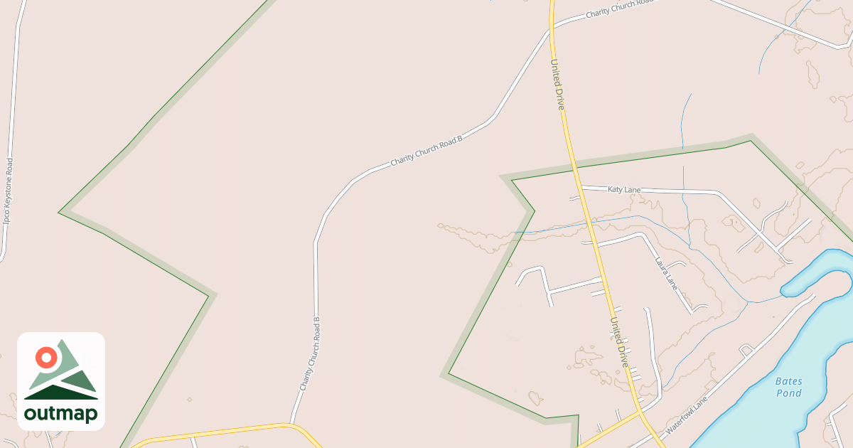 Map of CHARITY CHURCH