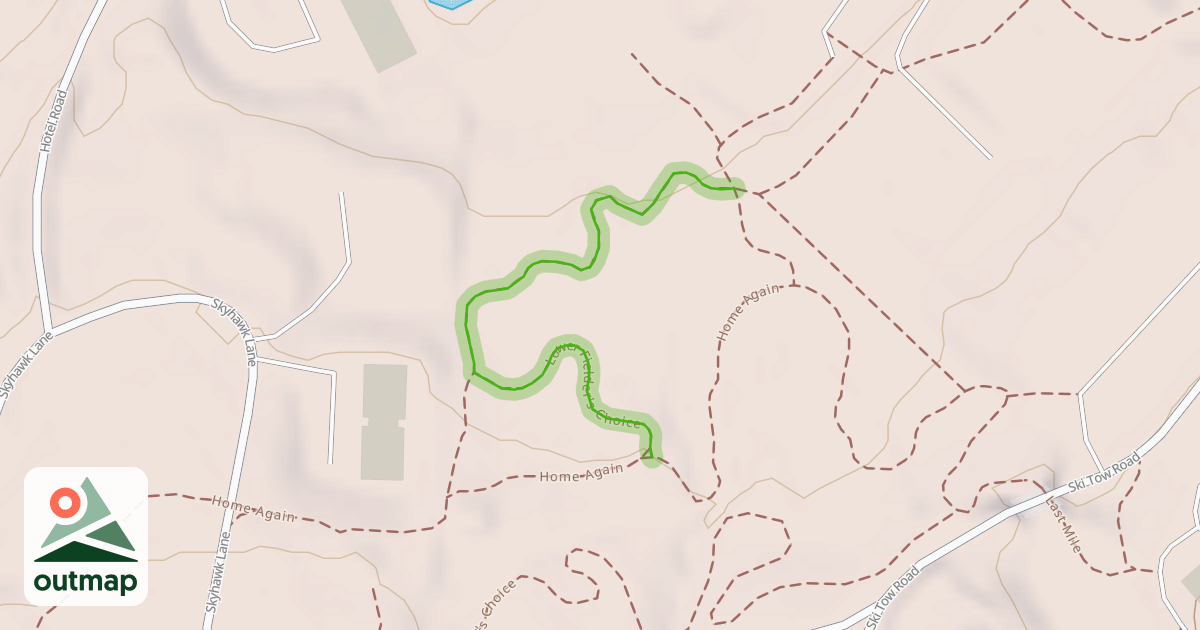 Map of Lower Fielder's Choice