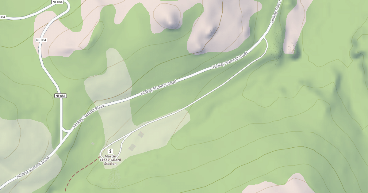 Map preview of MARTIN GUARD STATION