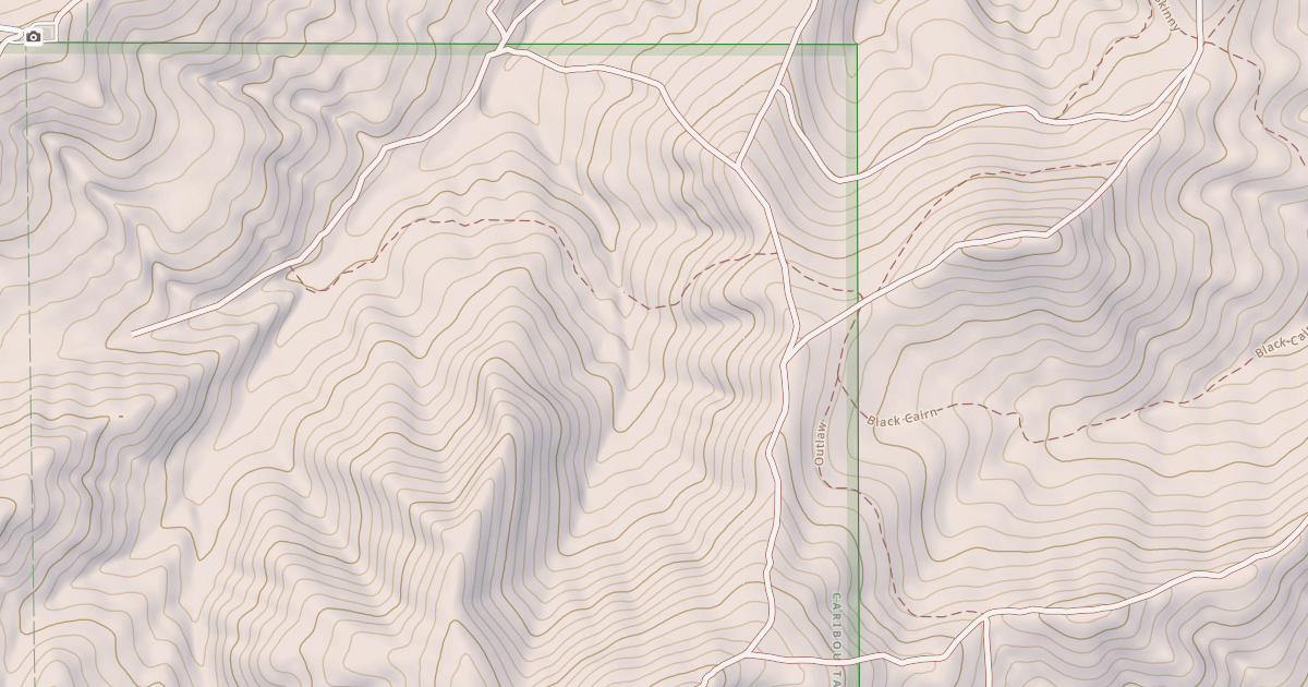 Map preview of EAST TRAIL CREEK