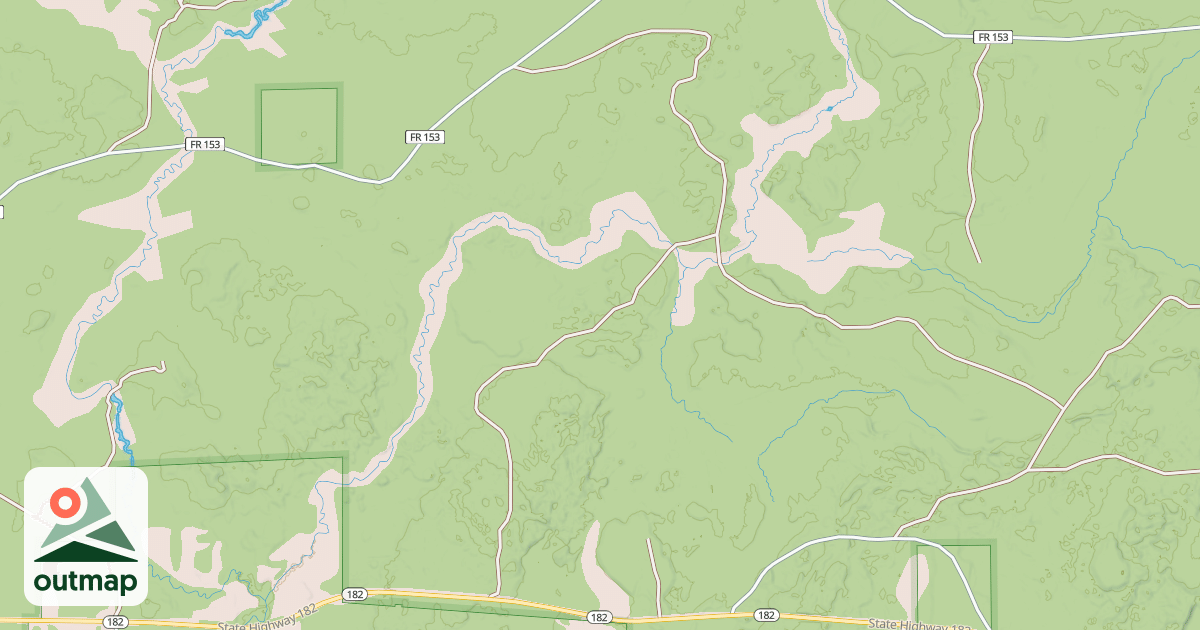 Map of HAY CREEK ROAD