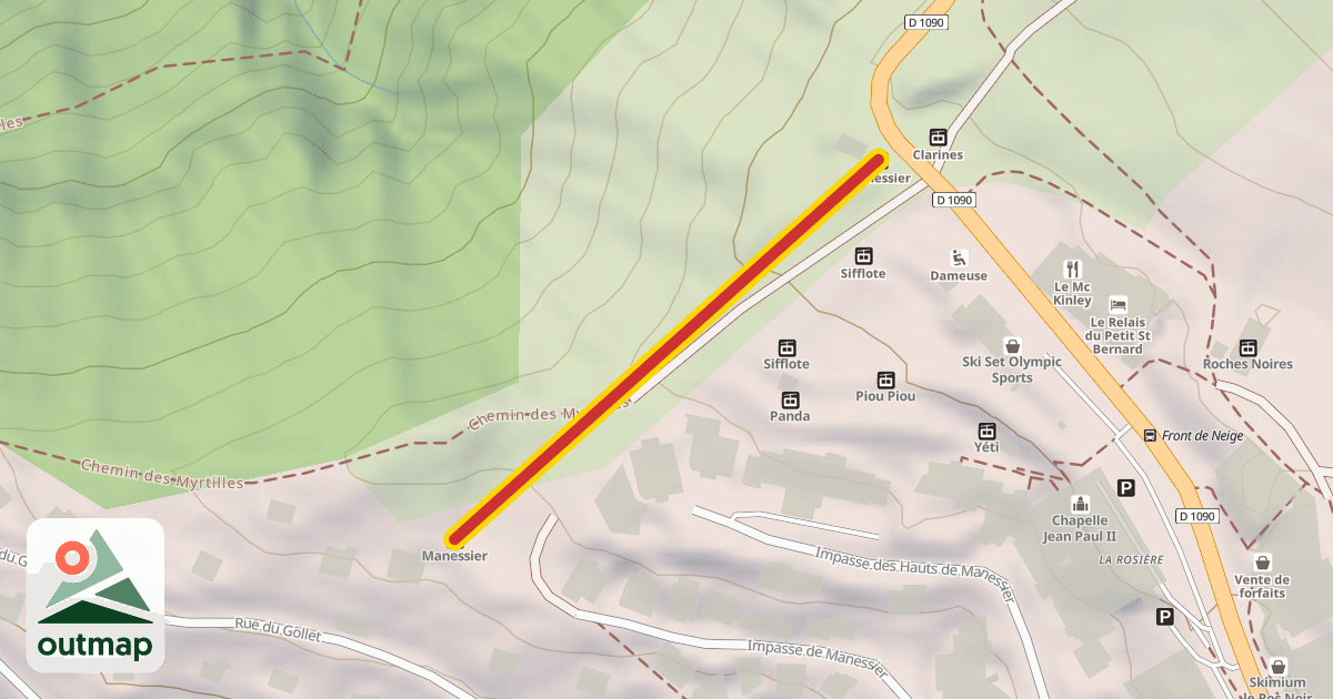 Map of Manessier