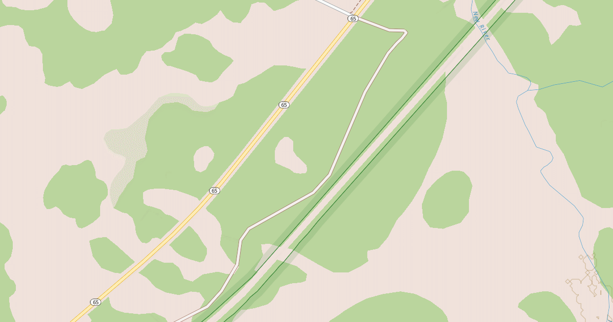 Map preview of USFS Motor Vehicle Use Map Roads {43E43F81-DC04-4999-A991-9EE05B95E0E1}