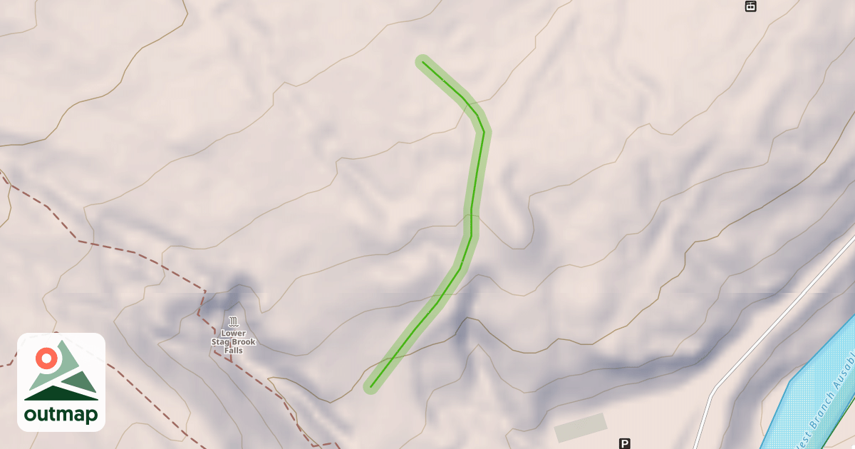 Map of Porcupine Pass