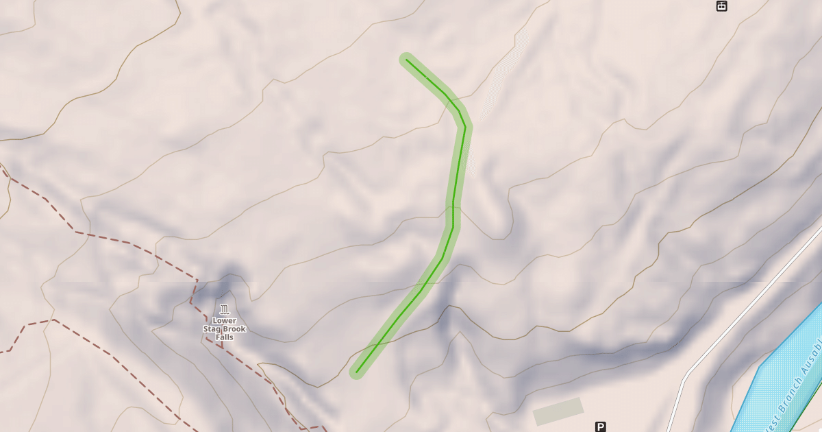 Map preview of Porcupine Pass