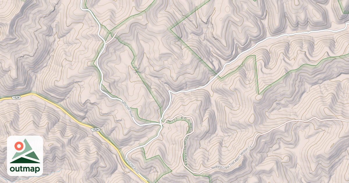 Map of Redbird Crest
