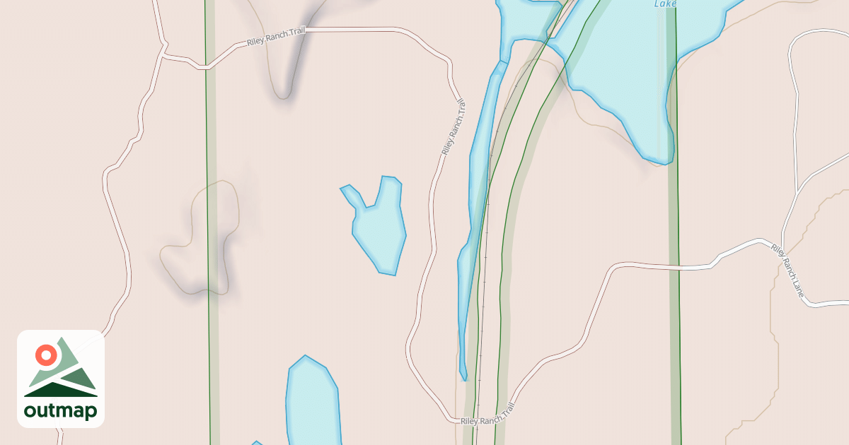 Map of USFS Motor Vehicle Use Map Trails 15966