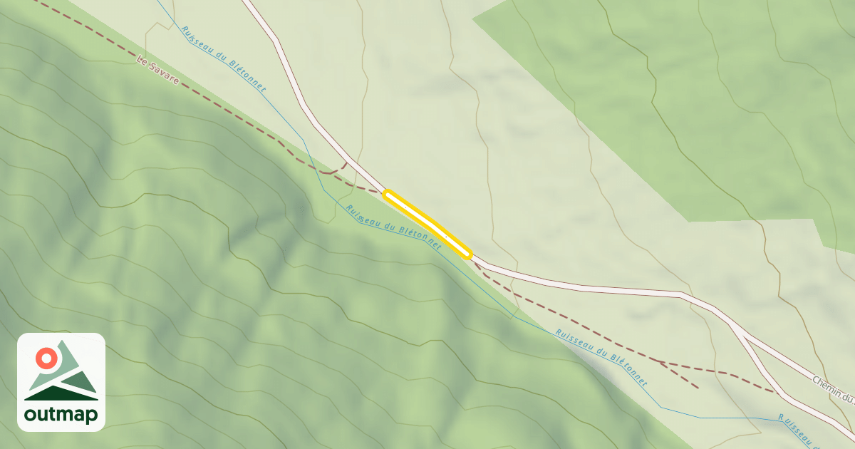 Map of Le Cancel