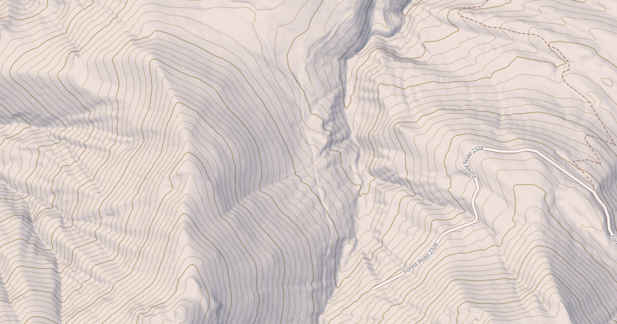 Map preview of EAST CANYON RIDGE