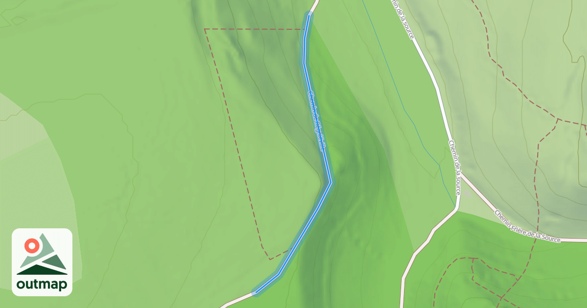 Map of Chemin de Régniéville