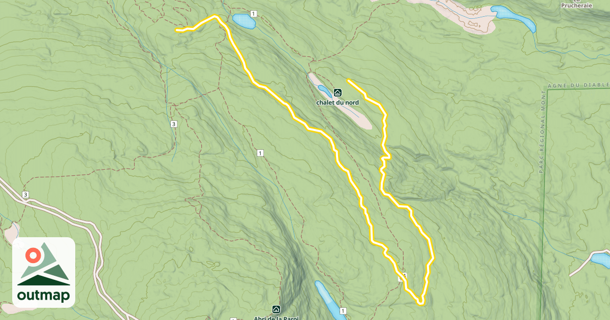 Map of A