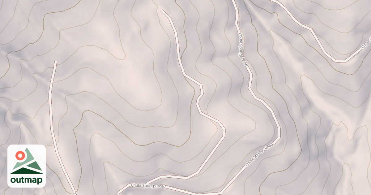 Map of CHUTE SPRINGS