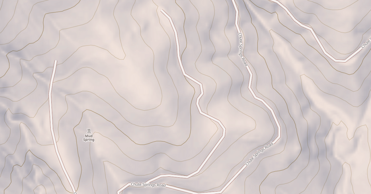 Map preview of CHUTE SPRINGS