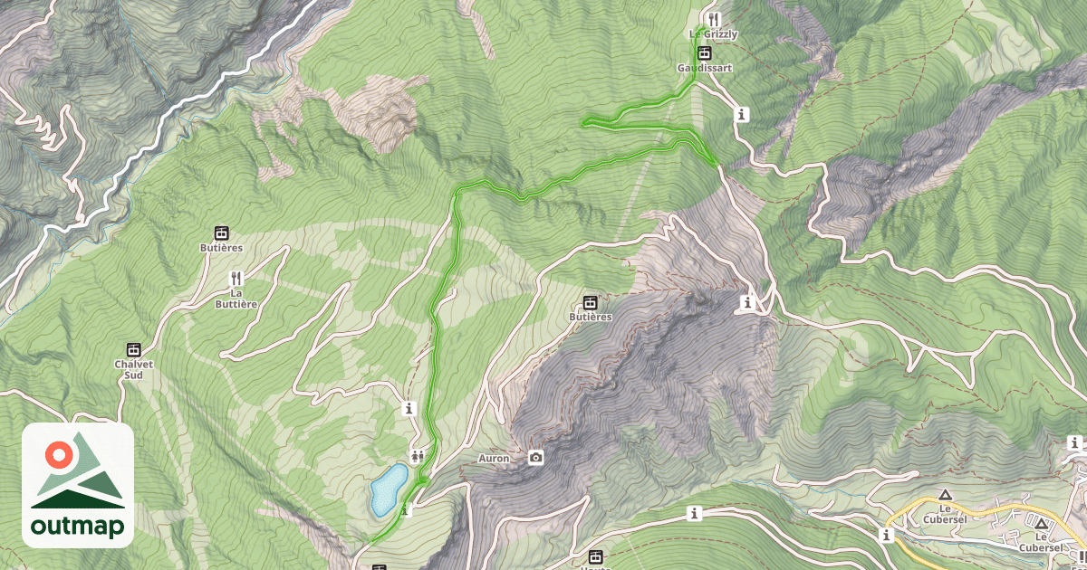 Map of Gaudissart