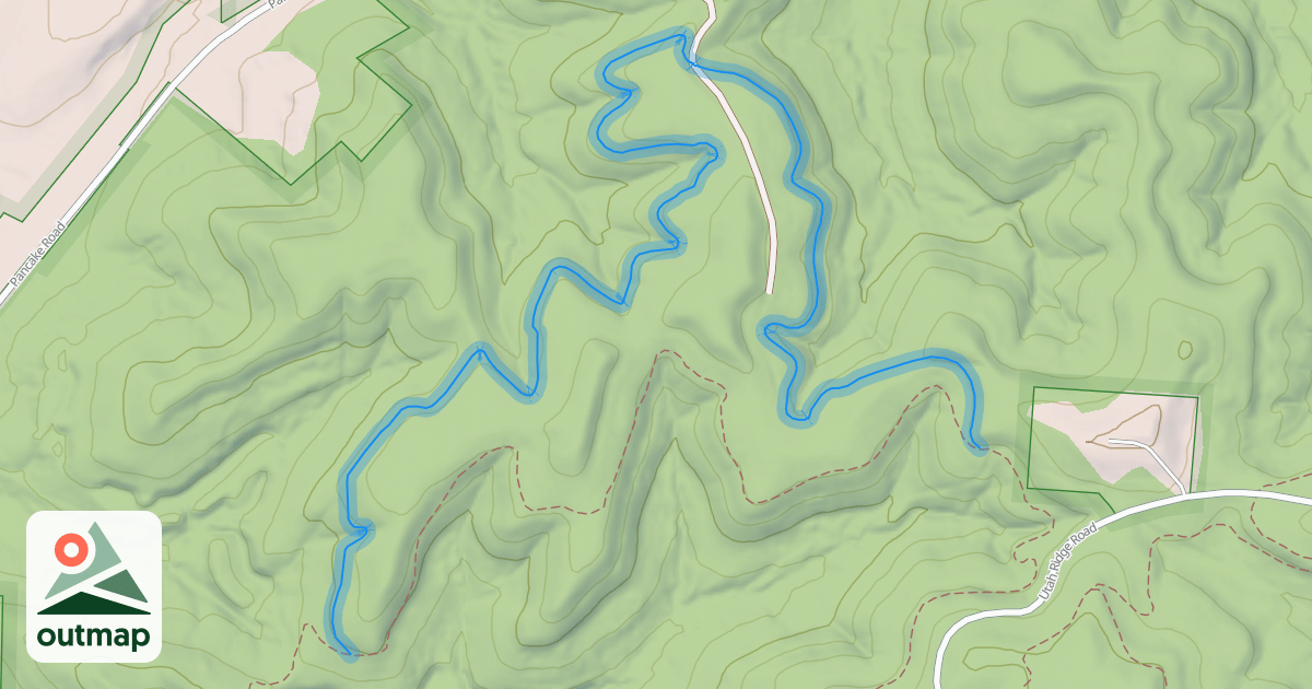 Map of Clay Bake Trail