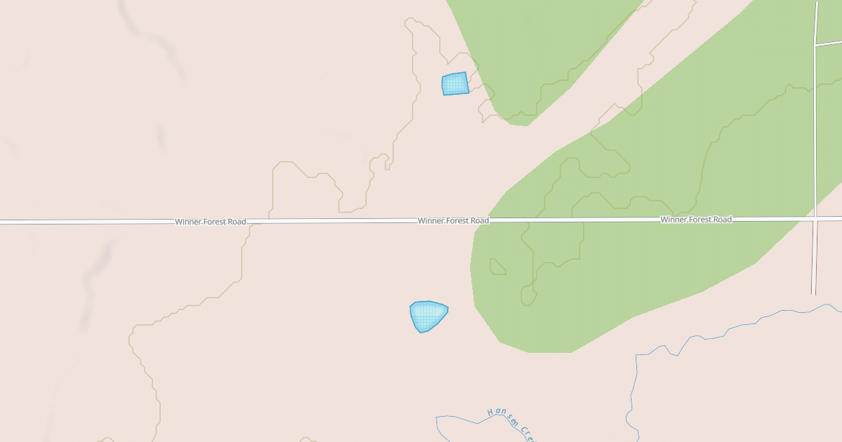 Map preview of Bemis Hill Trails